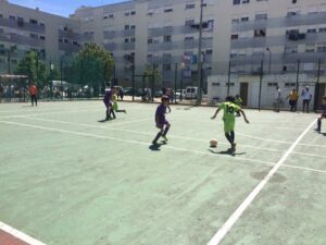 Actividade desportiva comunitária na freguesia de Carnide